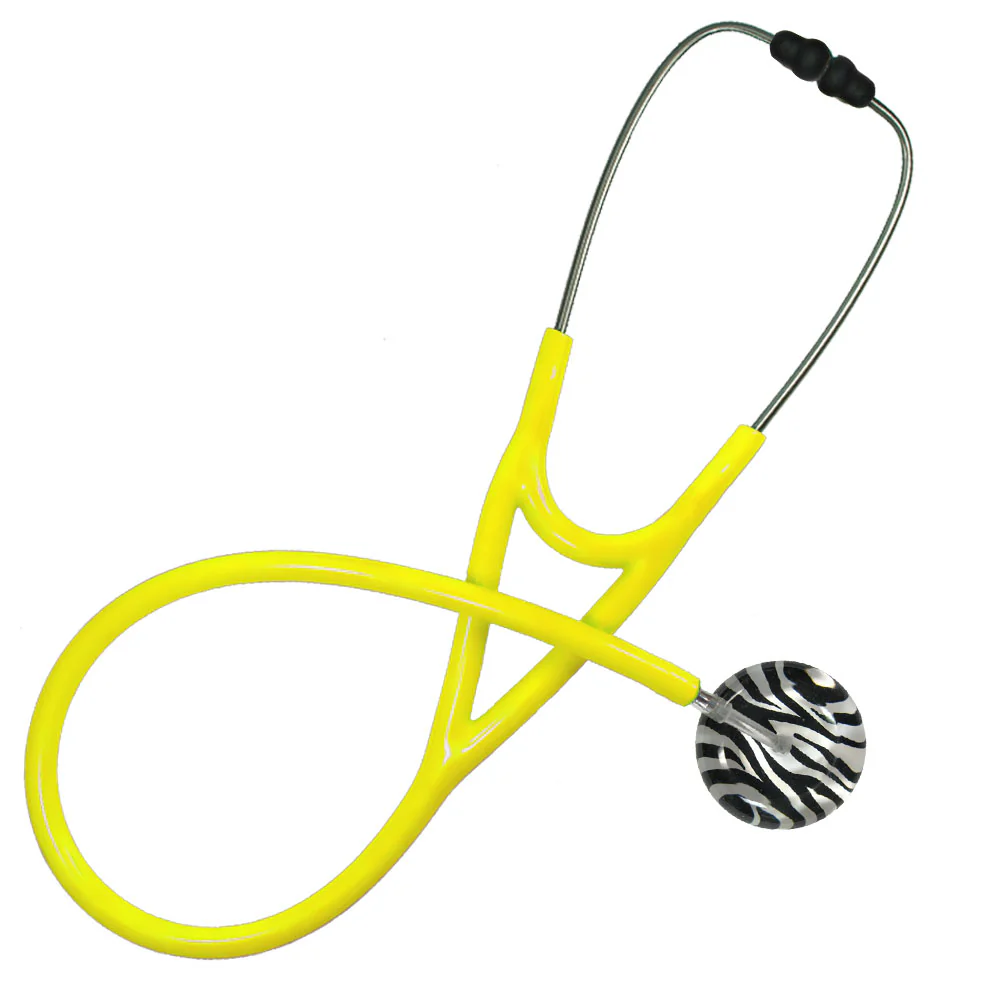 Ultrascope Pediatric Single Stethoscope - Zebra Print - Image 16
