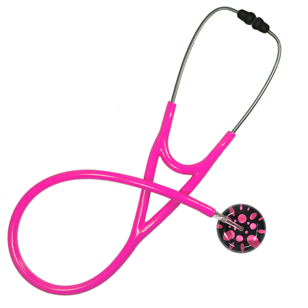 Ultrascope Pediatric Single Stethoscope - Polka Dot - Image 3