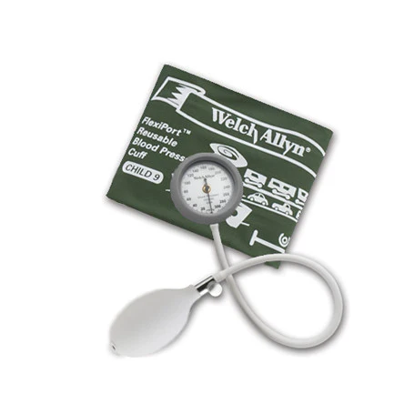 Welch Allyn DuraShock DS44 Integrated Aneroid Sphygmomanometer with Size 10 Small Adult Cuff
