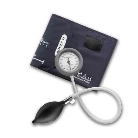 Welch Allyn DuraShock DS44 Integrated Aneroid Sphygmomanometer with Size-11 Adult Cuff